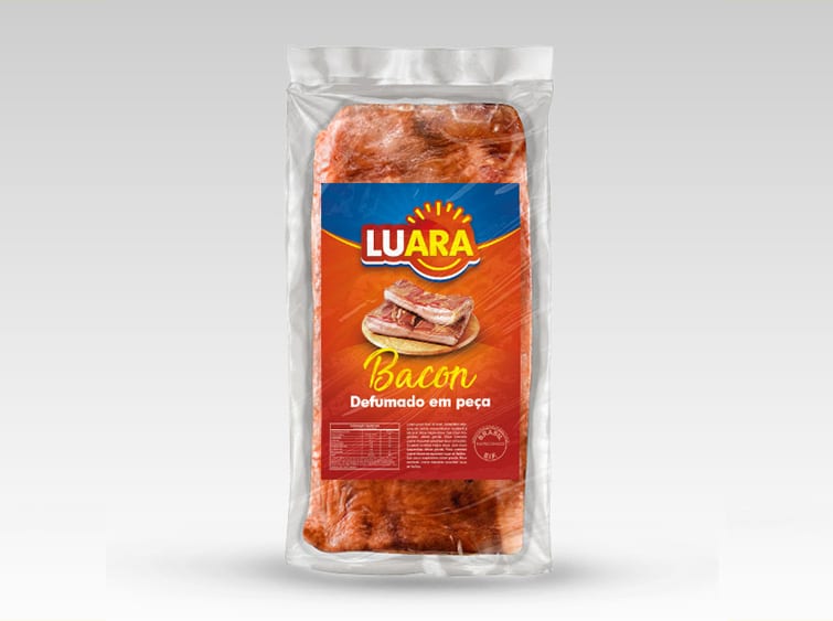 Bacon Defumado em Peça Luara